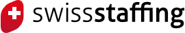 Logo swissstaffing- TelcomNet GmbH
